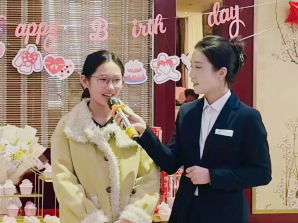 人生第一次，主持夢的初次綻放
